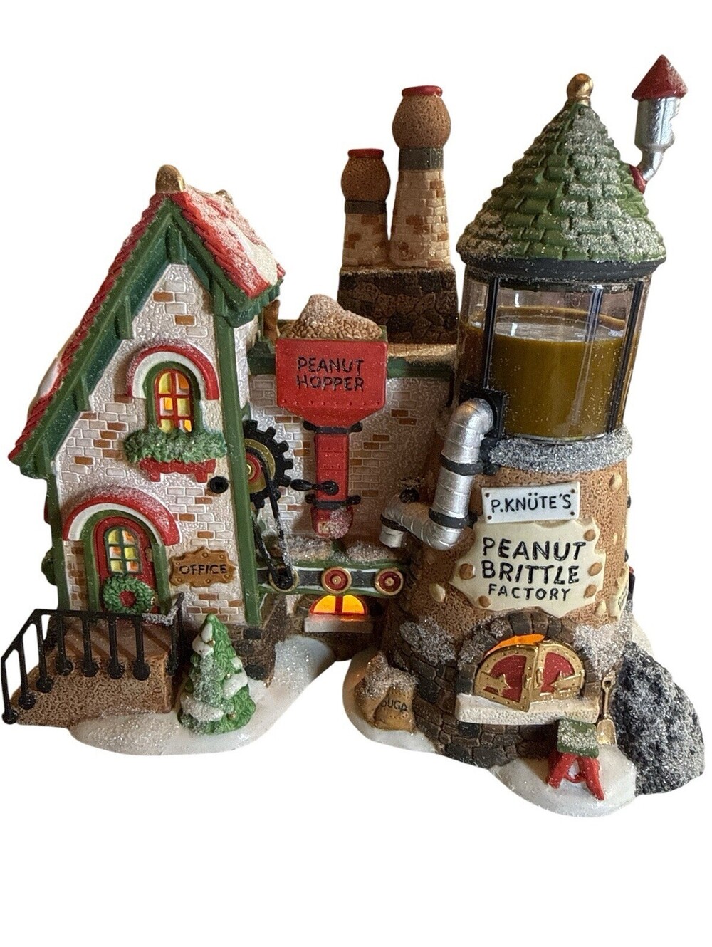 Dept 56 The Peanut Brittle Factory North Pole Lighted 56701 Retired